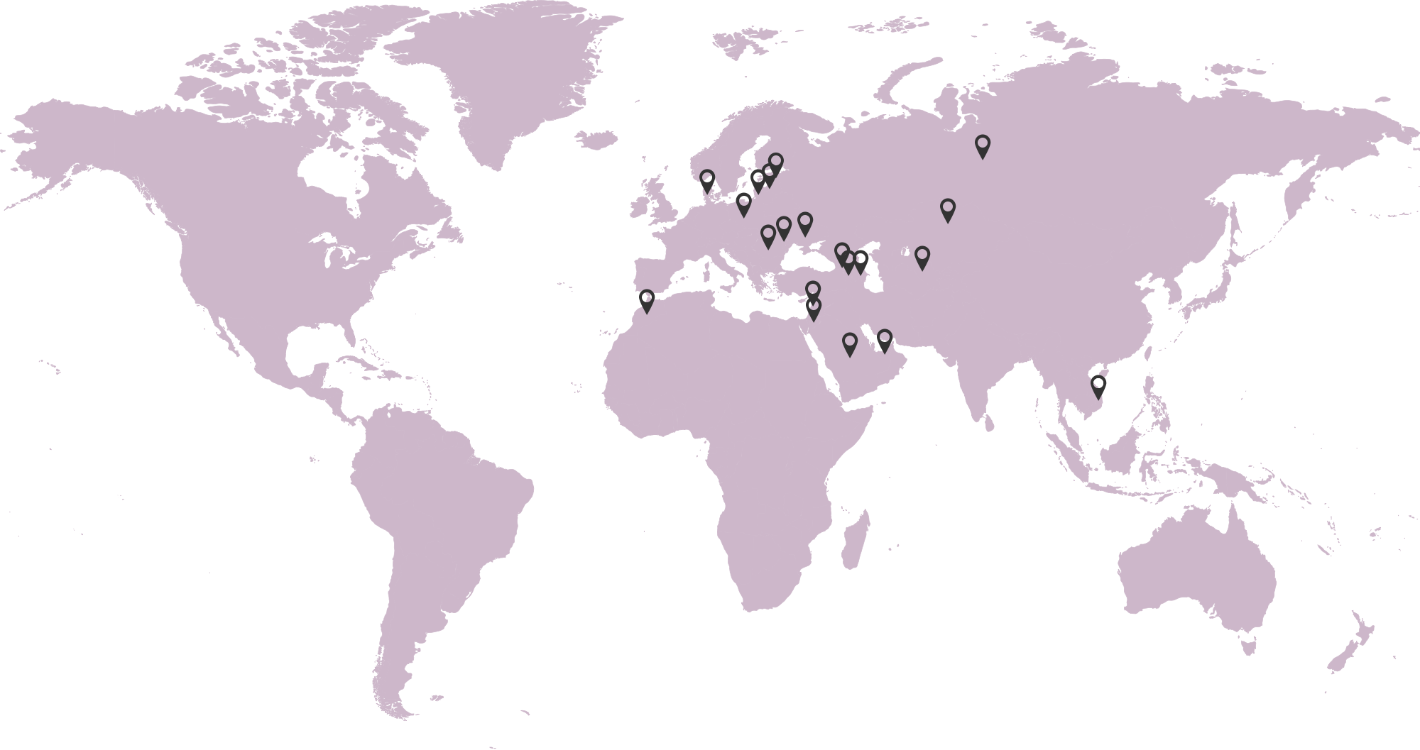 Distina map